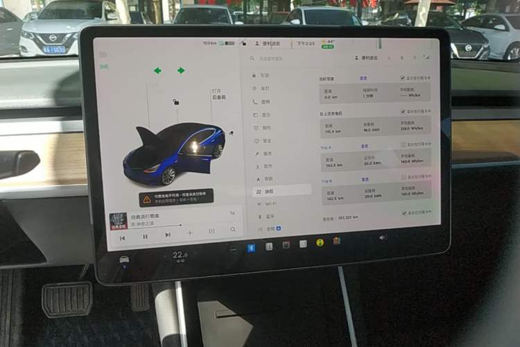 Used Tesla Model 3 2019 Standard Range Rear-Drive Upgraded Version Instrument Cluster