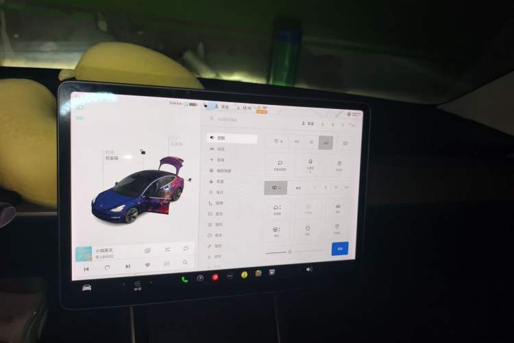 Used Tesla Model 3 2019 Long-Range Rear-Wheel-Drive Version Instrument Cluster