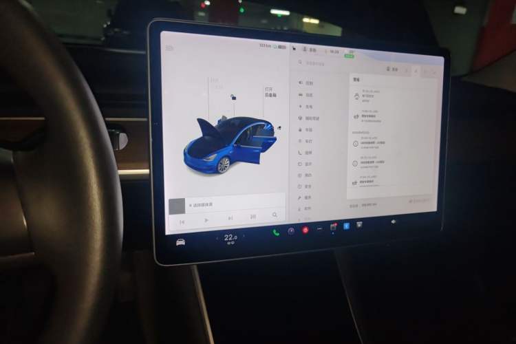 Used Tesla Model 3 2019 Standard Range Rear-Drive Upgraded Version Instrument Cluster