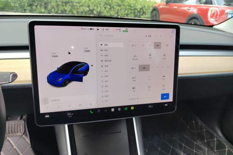 Used Tesla Model 3 2019 Long-Range All-Wheel-Drive Version Instrument Cluster