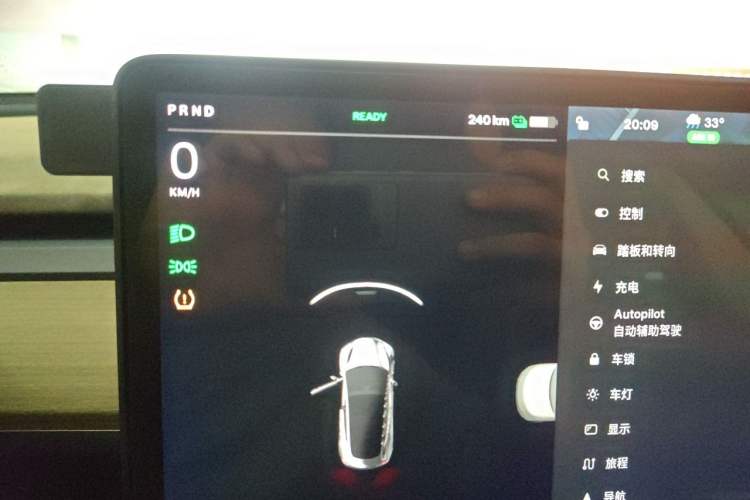 Used Tesla Model 3 2019 Standard Range Rear-Drive Upgraded Version Instrument Cluster