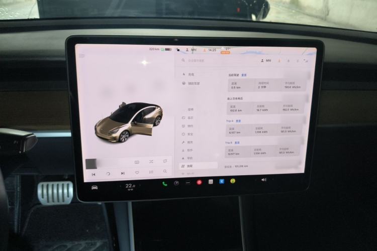 Used Tesla Model 3 2019 Performance High-Performance All-Wheel-Drive Version Instrument Cluster