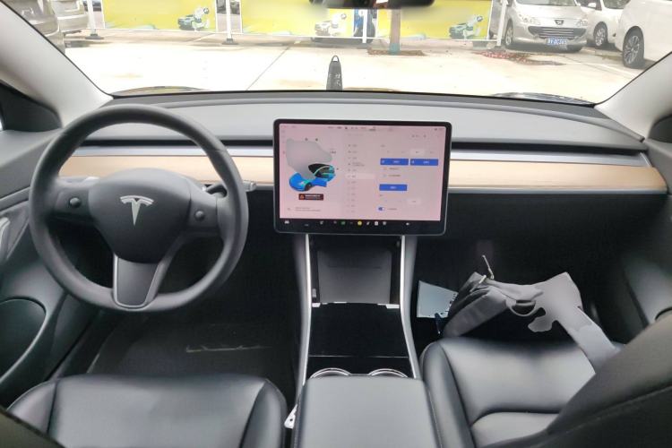 Used Tesla Model 3 2019 Long-Range Rear-Wheel-Drive Version Interior 2
