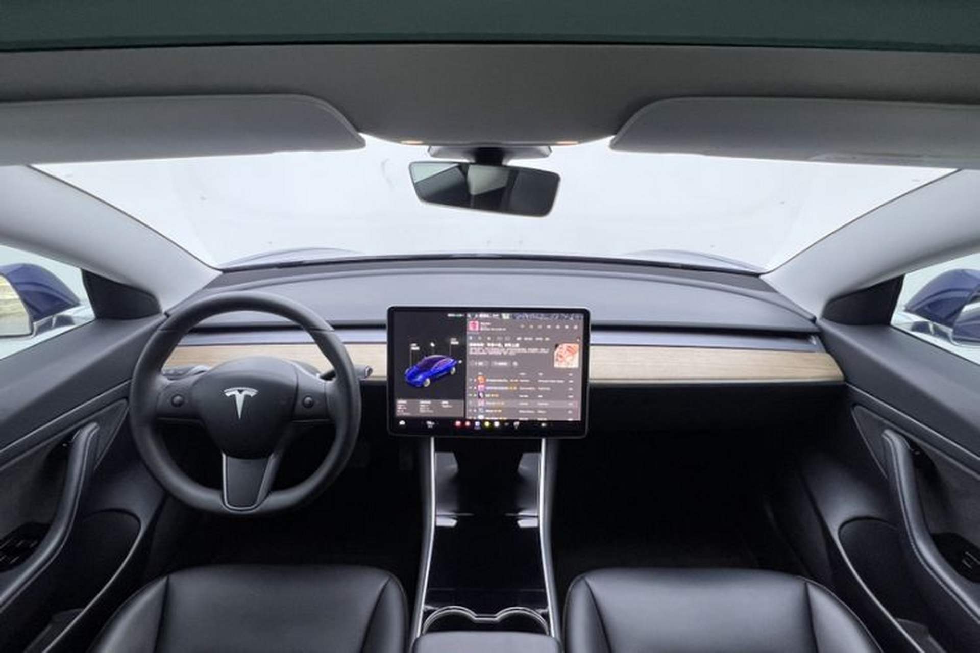 Used Tesla Model 3 2019 Standard Range Rear-Drive Upgraded Version Interior 2