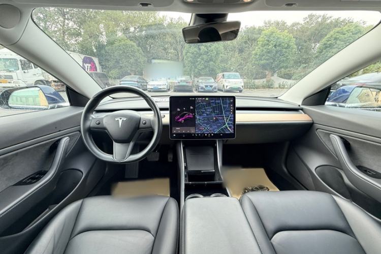 Used Tesla Model 3 2019 Long-Range Rear-Wheel-Drive Version Interior 3