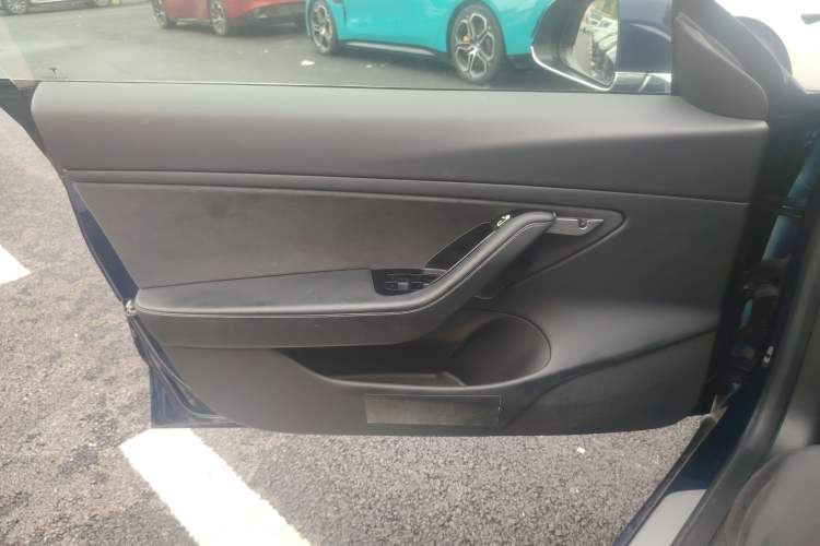 Used Tesla Model 3 2019 Long-Range All-Wheel-Drive Version Left Front Door Interior