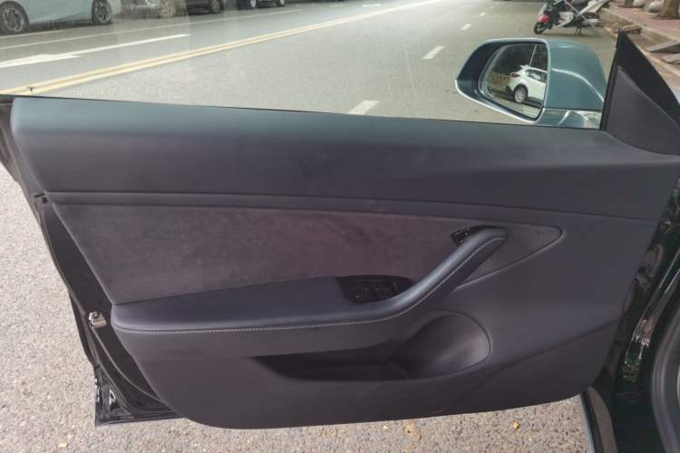 Used Tesla Model 3 2019 Performance High-Performance All-Wheel-Drive Version Left Front Door Interior