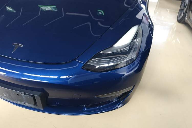 Used Tesla Model 3 2019 Long-Range Rear-Wheel-Drive Version Left Front Headlight