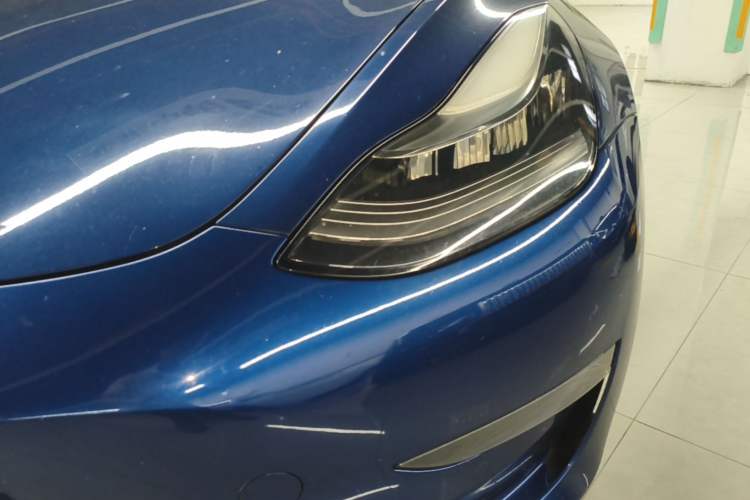 Used Tesla Model 3 2019 Long-Range Rear-Wheel-Drive Version Left Front Headlight
