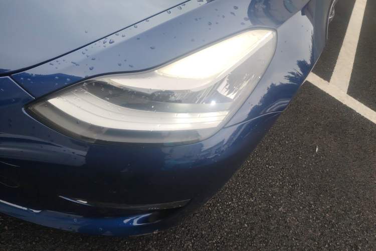 Used Tesla Model 3 2019 Long-Range All-Wheel-Drive Version Left Front Headlight