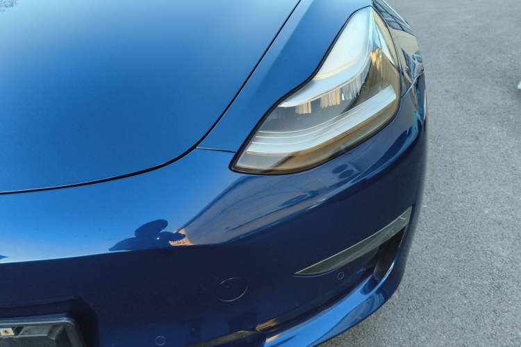 Used Tesla Model 3 2019 Long-Range Rear-Wheel-Drive Version Left Front Headlight