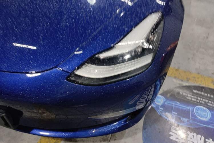 Used Tesla Model 3 2019 Long-Range Rear-Wheel-Drive Version Left Front Headlight