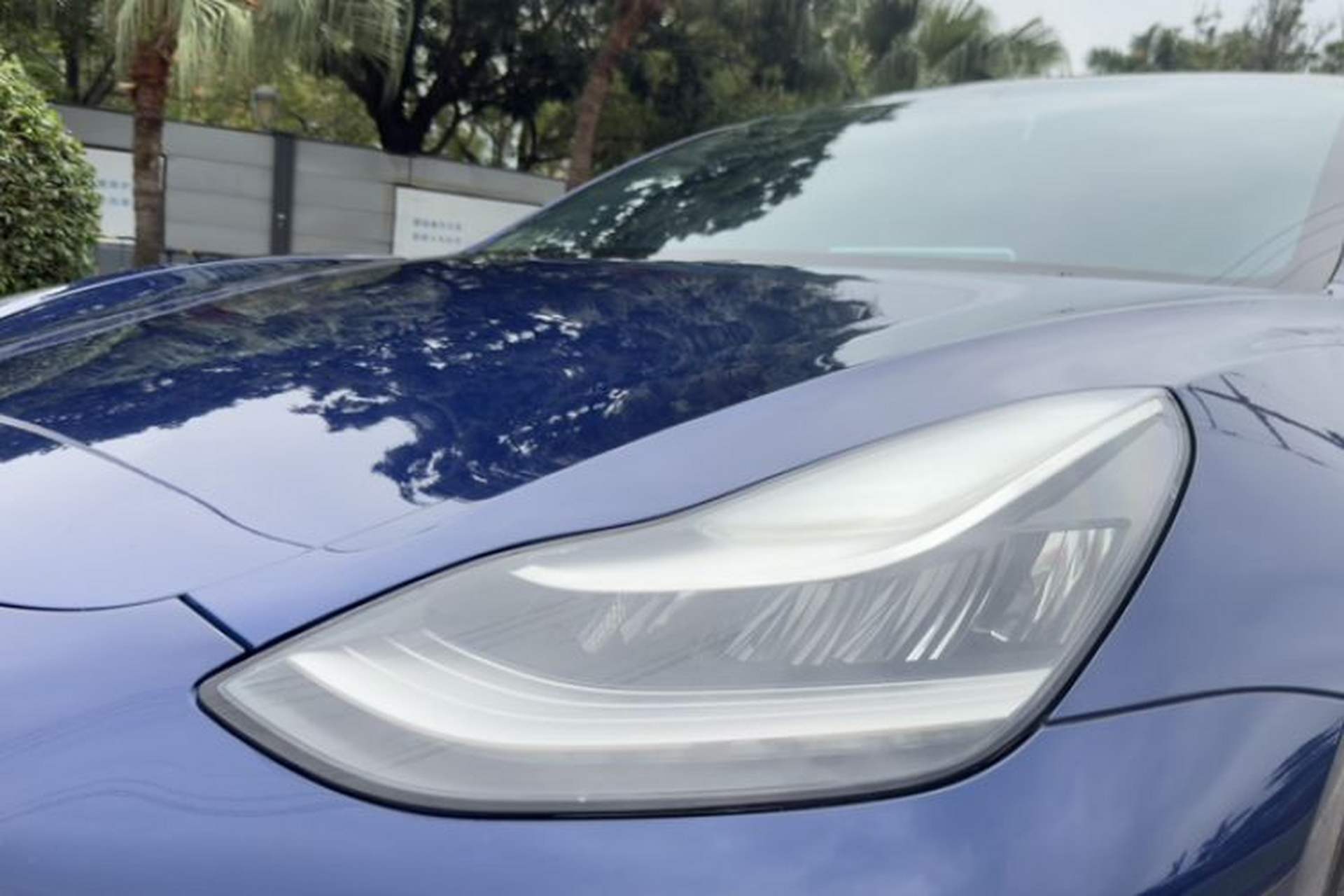 Used Tesla Model 3 2019 Standard Range Rear-Drive Upgraded Version Left Front Headlight
