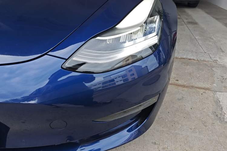 Used Tesla Model 3 2019 Long-Range All-Wheel-Drive Version Left Front Headlight