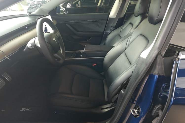 Used Tesla Model 3 2019 Long-Range Rear-Wheel-Drive Version Left Front Seat