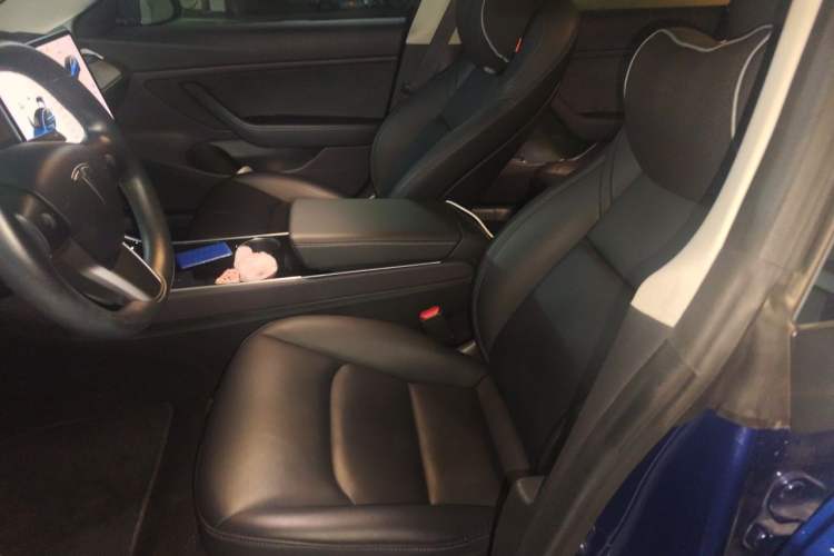 Used Tesla Model 3 2019 Long-Range Rear-Wheel-Drive Version Left Front Seat