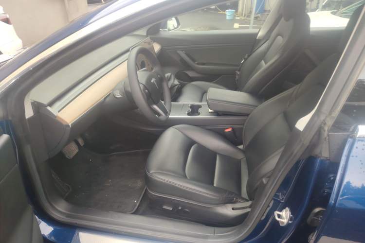 Used Tesla Model 3 2019 Long-Range All-Wheel-Drive Version Left Front Seat