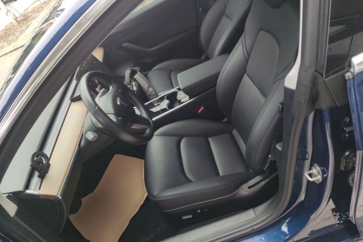 Used Tesla Model 3 2019 Long-Range Rear-Wheel-Drive Version Left Front Seat