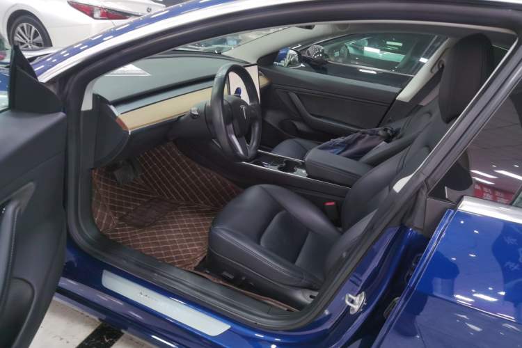 Used Tesla Model 3 2019 Long-Range All-Wheel-Drive Version Left Front Seat