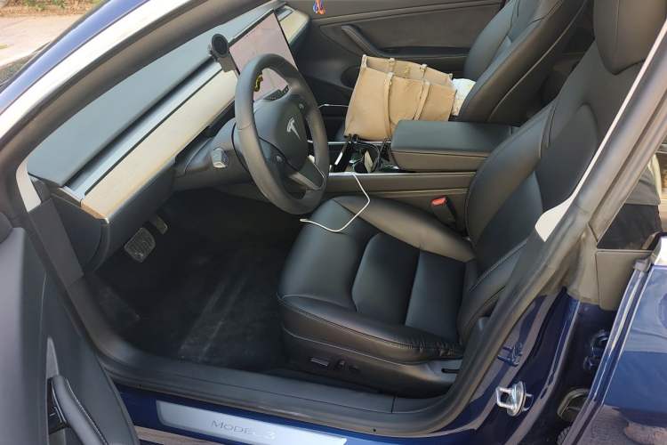 Used Tesla Model 3 2019 Standard Range Rear-Drive Upgraded Version Left Front Seat