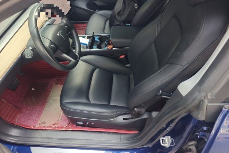 Used Tesla Model 3 2019 Long-Range Rear-Wheel-Drive Version Left Front Seat
