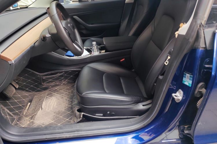 Used Tesla Model 3 2019 Long-Range All-Wheel-Drive Version Left Front Seat