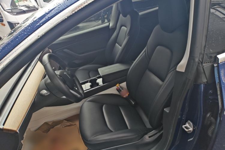Used Tesla Model 3 2019 Long-Range Rear-Wheel-Drive Version Left Front Seat