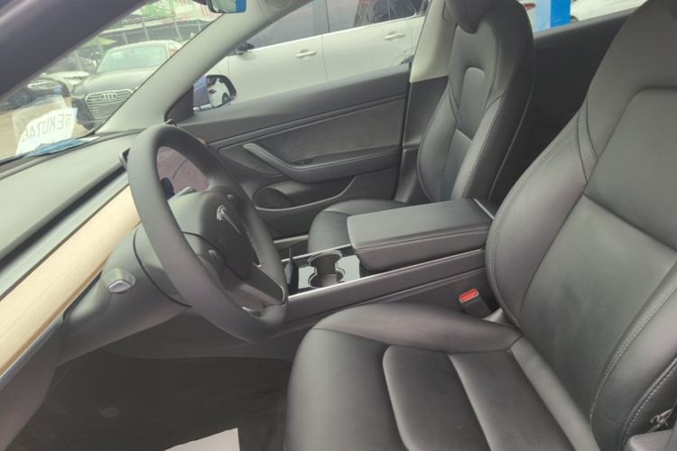Used Tesla Model 3 2019 Long-Range All-Wheel-Drive Version Left Front Seat