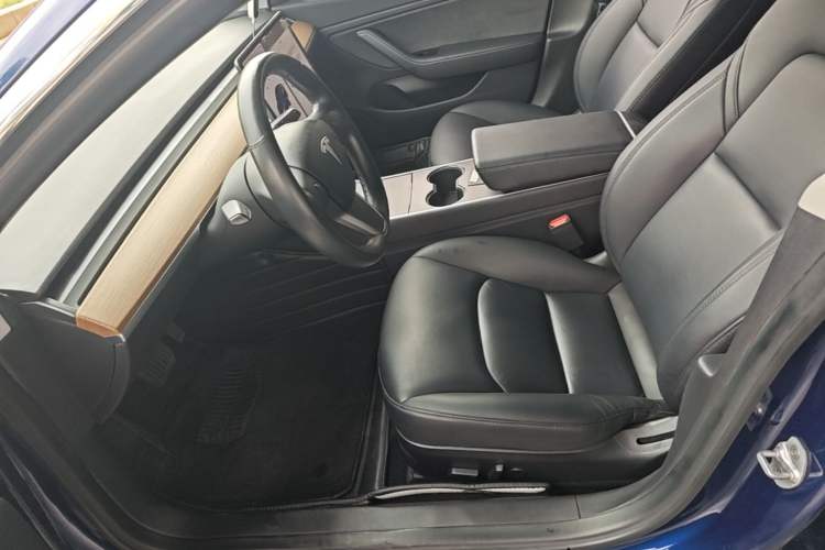 Used Tesla Model 3 2019 Long-Range All-Wheel-Drive Version Left Front Seat