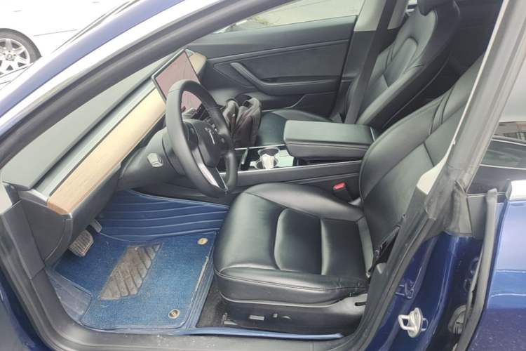 Used Tesla Model 3 2019 Standard Range Rear-Wheel Drive Upgraded Version (60 kWh) Left Front Seat