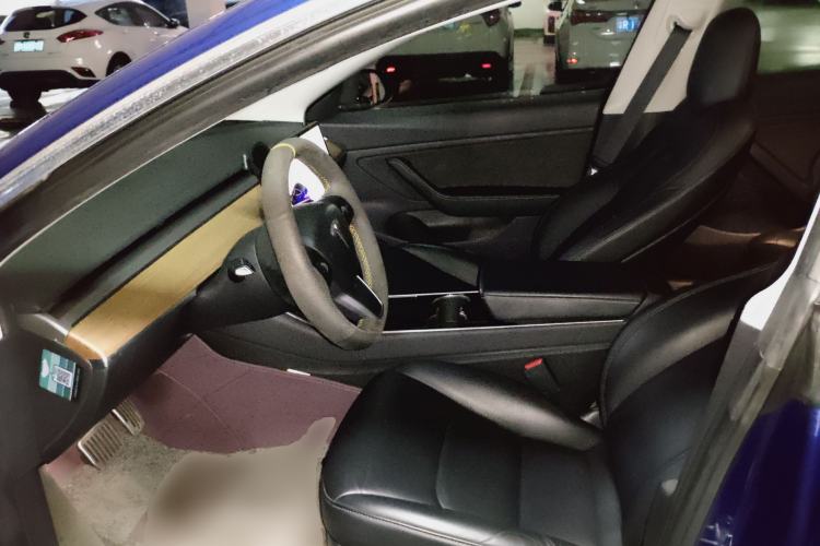 Used Tesla Model 3 2019 Long-Range All-Wheel-Drive Version Left Front Seat