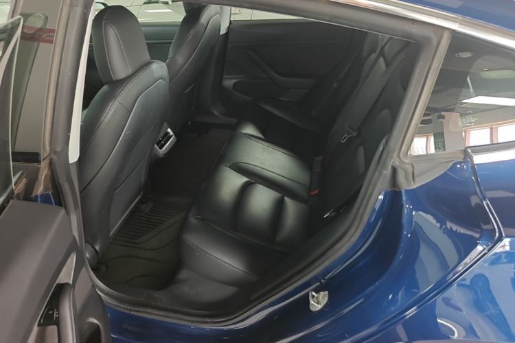 Used Tesla Model 3 2019 Standard Range Rear-Drive Upgraded Version Left Rear Seat