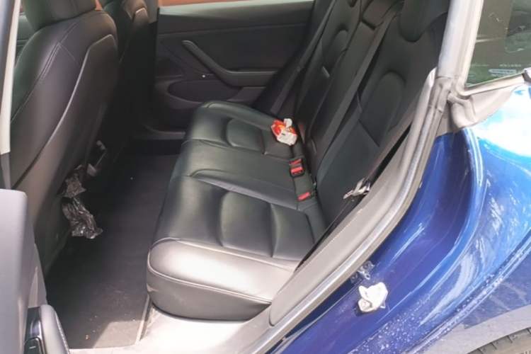 Used Tesla Model 3 2019 Standard Range Rear-Wheel Drive Upgraded Version (60 kWh) Left Rear Seat