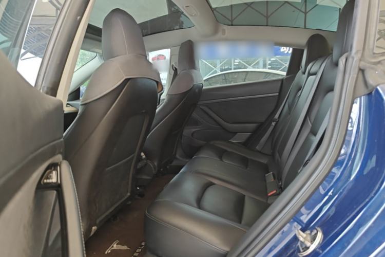 Used Tesla Model 3 2019 Standard Range Rear-Drive Upgraded Version Left Rear Seat