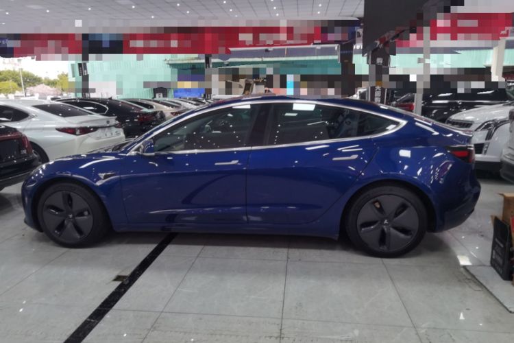 Used Tesla Model 3 2019 Long-Range All-Wheel-Drive Version Left Side