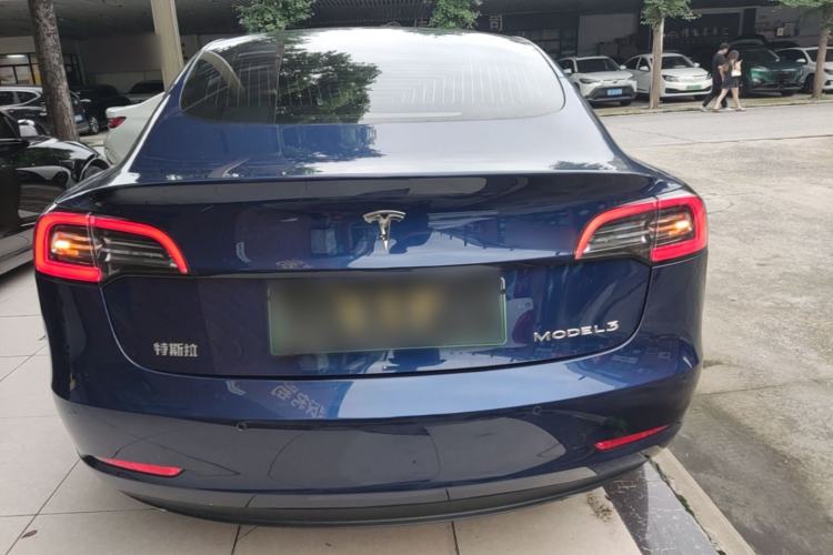 Used Tesla Model 3 2019 Long-Range Rear-Wheel-Drive Version Rear