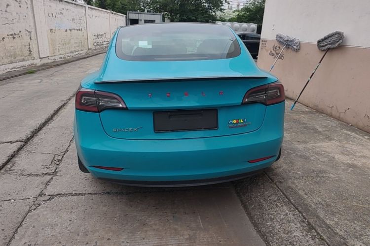 Used Tesla Model 3 2019 Long-Range Rear-Wheel-Drive Version Rear