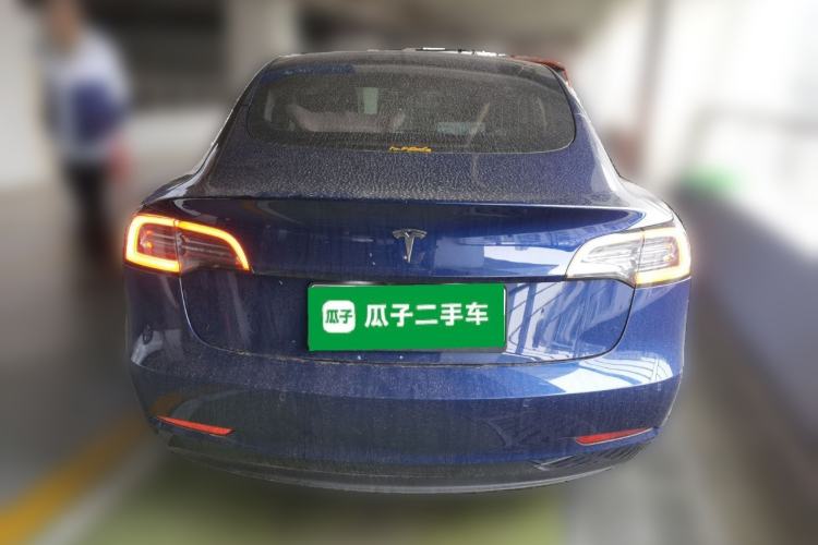 Used Tesla Model 3 2019 Long-Range Rear-Wheel-Drive Version Rear