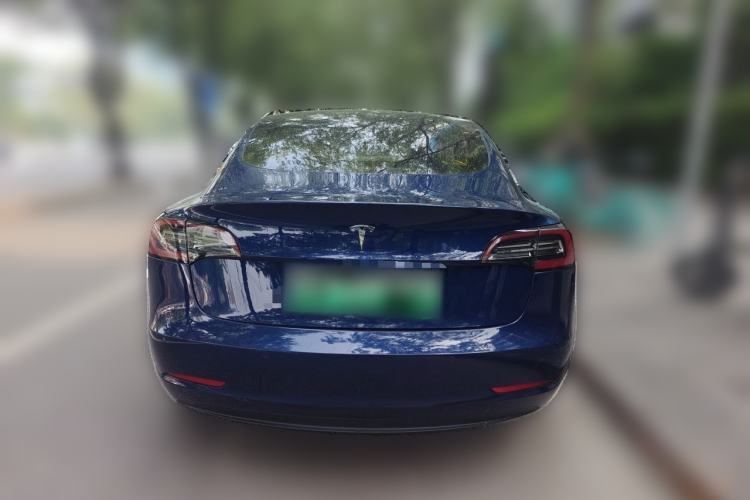Used Tesla Model 3 2019 Long-Range Rear-Wheel-Drive Version Rear