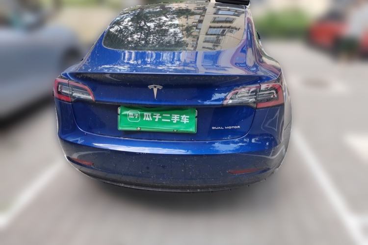 Used Tesla Model 3 2019 Long-Range All-Wheel-Drive Version Rear