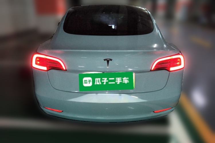 Used Tesla Model 3 2019 Long-Range Rear-Wheel-Drive Version Rear