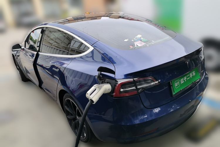 Used Tesla Model 3 2019 Standard Range Rear-Drive Upgraded Version Rear Left 45 Deg
