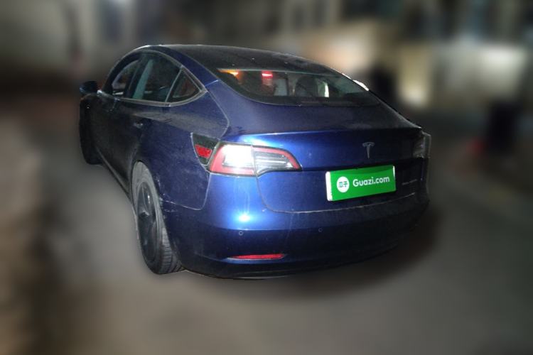 Used Tesla Model 3 2019 Long-Range All-Wheel-Drive Version Rear Left 45 Deg