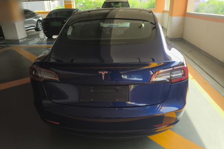 Used Tesla Model 3 2019 Long-Range Rear-Wheel-Drive Version Rear