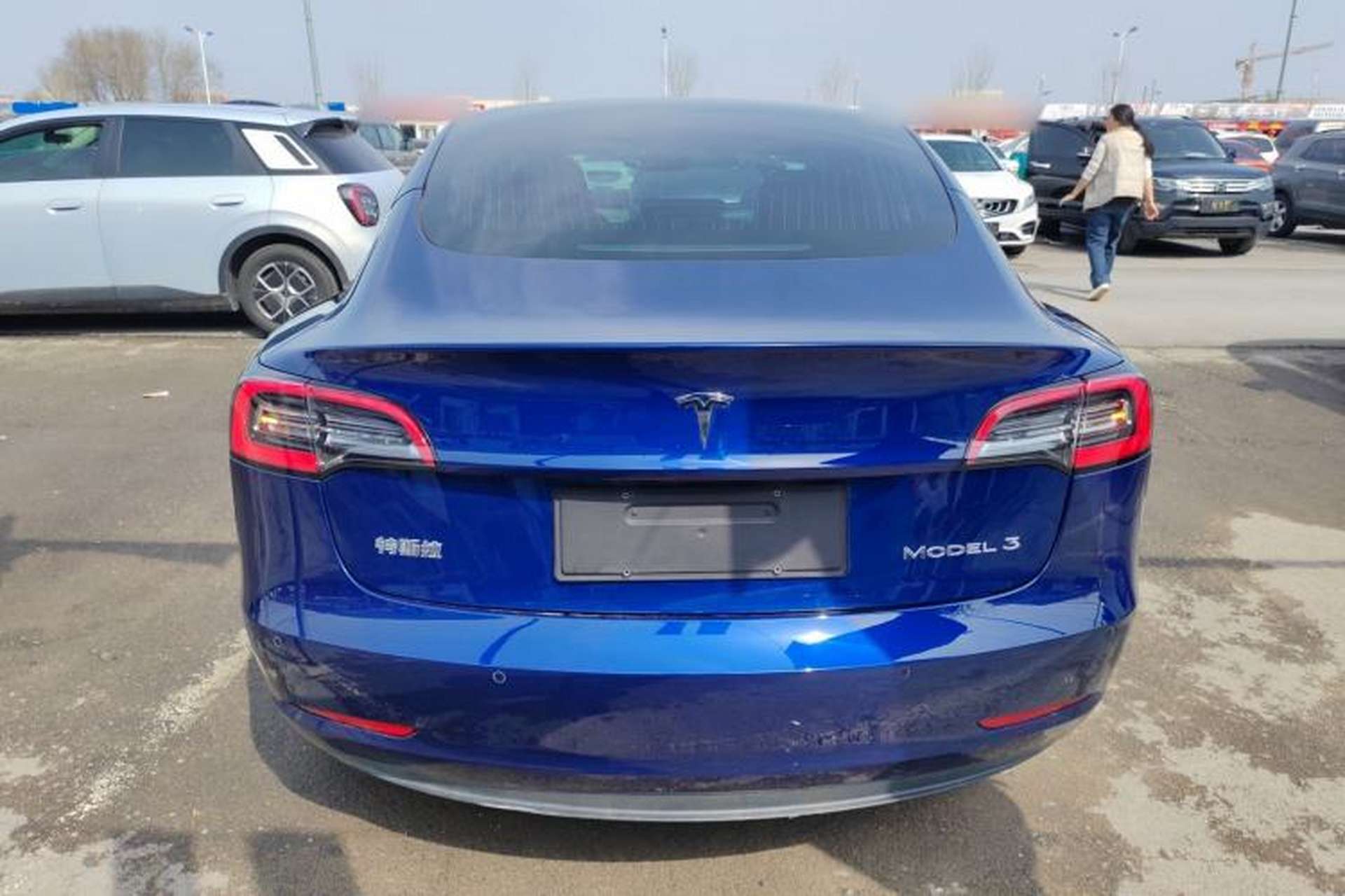 Used Tesla Model 3 2019 Standard Range Rear-Drive Upgraded Version Rear
