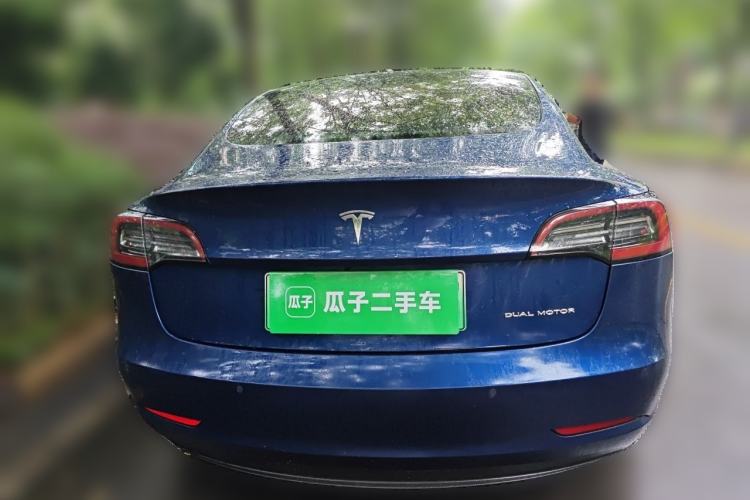 Used Tesla Model 3 2019 Long-Range All-Wheel-Drive Version Rear