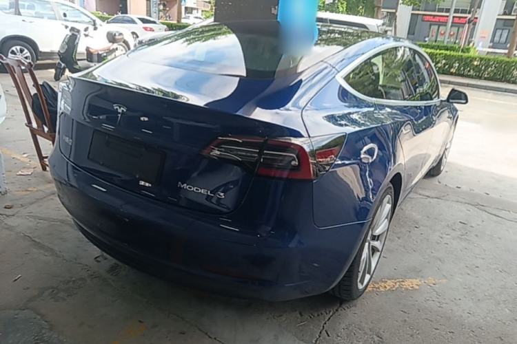 Used Tesla Model 3 2019 Standard Range Rear-Drive Upgraded Version Rear Right 45 Deg