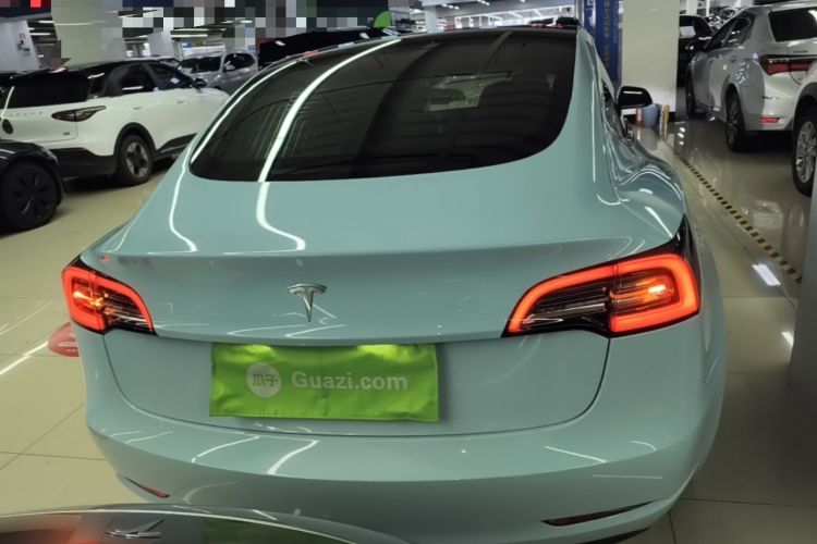 Used Tesla Model 3 2019 Long-Range Rear-Wheel-Drive Version Rear