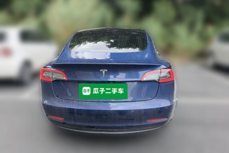 Used Tesla Model 3 2019 Long-Range Rear-Wheel-Drive Version Rear