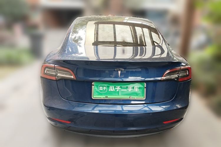 Used Tesla Model 3 2019 Long-Range Rear-Wheel-Drive Version Rear